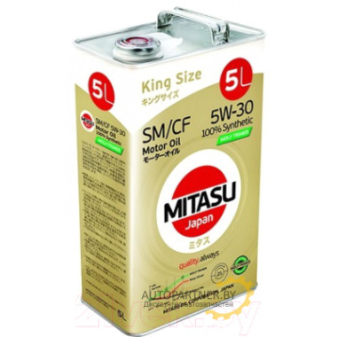 Моторное масло MITASU MOLY-TRIMER SM/CF 5W-30 / MJ-M11-5 (5л)