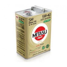 Моторное масло MITASU MOLY-TRIMER SM/CF 5W-40 / MJ-M12-4 (4л)