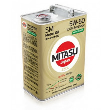 Моторное масло MITASU MOLY-TRIMER SM 5W-50 / MJ-M13-4 (4л)