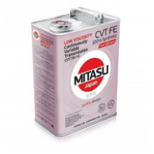 Трансмиссионное масло Mitasu CVT Fluid FE, 4л (синтетика)