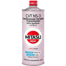 MITASU 1L МАСЛО ТРАНСМИСИОННОЕ CVT FLUID NS-3/ ОЕМ Nissan CVT Fluid NS-3 ЗЕЛЁНАЯ 100% Synthetic