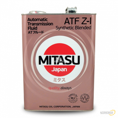 MITASU MJ3274 Масло трансмиссионное полусинтетическое "ATF Z-1", 4л