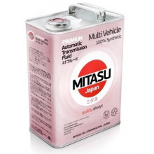 MITASU MJ3284 Масло трансмиссионное синтетическое "PREMIUM MULTI VEHICLE ATF", 4л