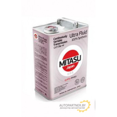 MJ329G4 mitasu 4L масло трансмисионное CVT ultra fluid (for honda HMMF) 