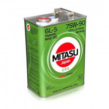 MITASU MJ4104 Масло трансмиссионное синтетическое "Gear Oil 75W-90", 4л