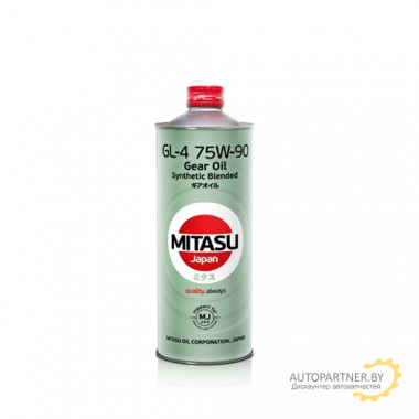 MITASU MJ4431 Масло трансмиссионное полусинтетическое "Gear Oil 75W-90", 1л