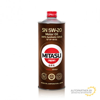 Моторное масло MITASU GOLD SN 5W-20 / MJ-100-1 (1л)
