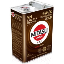 Моторное масло MITASU GOLD SN 5W-20 / MJ-100-4 (4л)