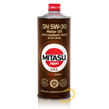 Моторное масло MITASU GOLD SN 5W-30 / MJ-101-1 (1л)