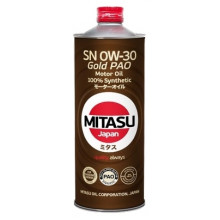 Моторное масло MITASU GOLD PAO SN 0W-30 / MJ-103-1 (1л)