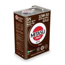 Моторное масло MITASU GOLD  SN 10W-30 / MJ-105-4 (4л)