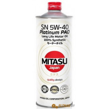 Моторное масло MITASU PLATINUM PAO SN 5W-40 / MJ-112-1 (1л)
