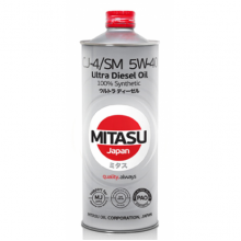 Моторное масло MITASU ULTRA PAO LL DIESEL CJ-4/SN 5W-40 / MJ-211-1 (1л)