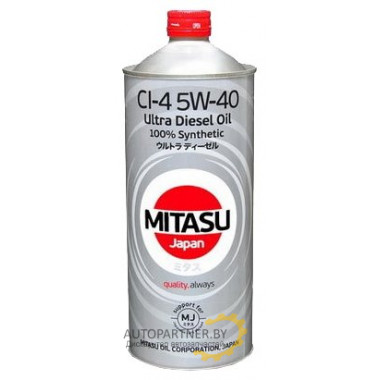 Моторное масло MITASU ULTRA DIESEL CI-4 5W-40 / MJ-212-1 (1л)