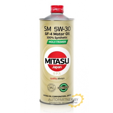 Моторное масло MITASU MOLY-TRIMER SM/CF 5W-30 / MJ-M11-1 (1л)