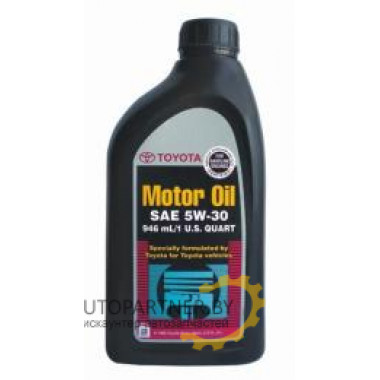 TOYOTA  ENGINE OIL 5W-30, 0.946 л.