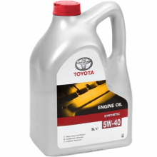 TOYOTA ENGINE OIL 5W-40, 5л