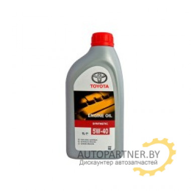 TOYOTA  ENGINE OIL 5W-40, 1 л.