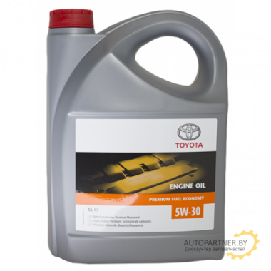 TOYOTA ENGINE OIL 5W-30, 5л