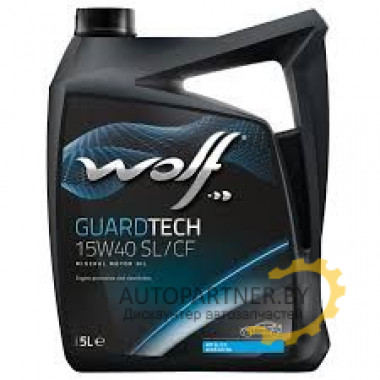 Моторное масло WOLF GUARDTECH  SL/CF 15W40 / 14136/4 (4л)