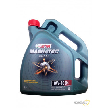 Моторное масло CASTROL MAGNATEC DIESEL 10W40 B4 / 156ED8 (4л)