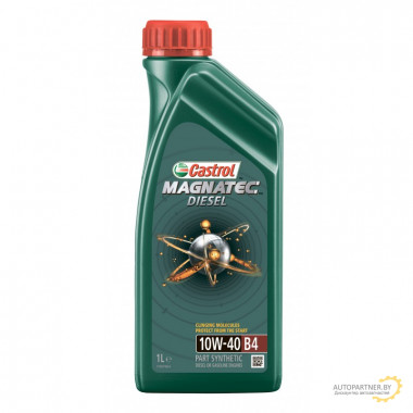 Моторное масло CASTROL MAGNATEC DIESEL 10W40 B4 / 156ED9 (1л)