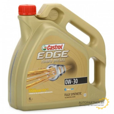 Моторное масло CASTROL EDGE TURBO DIESEL 0W30 / 157E5C (4л)