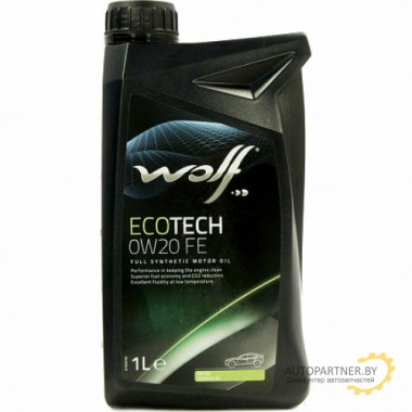Моторное масло WOLF ECOTECH D1 FE 0W20 / 16104/1 (1л)