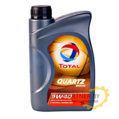 Моторное масло TOTAL QUARTZ 9000 5W40 / 166243 (1л)