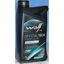 Моторное масло WOLF OFFICIALTECH LL III 5W30 / 65604/1 (1л)