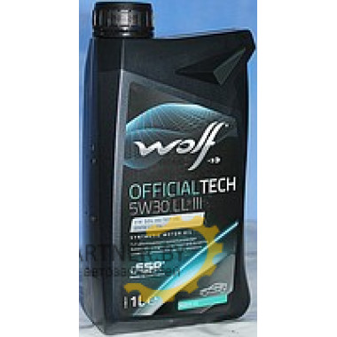 Моторное масло WOLF OFFICIALTECH LL III 5W30 / 65604/1 (1л)