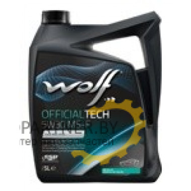 Моторное масло WOLF OFFICIALTECH MS-F 5W30 / 65609/4 (4л)