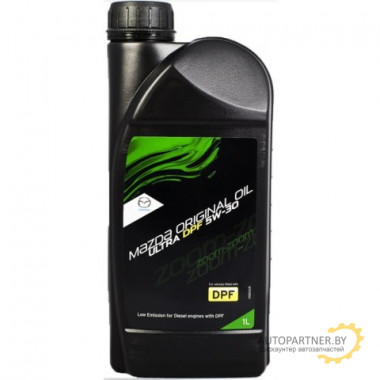 Моторное масло MAZDA ORGINAL OIL ULTRA DPF 5W30 / 053001DPF (1л)