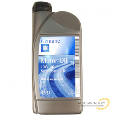 GM Semi Synthetic 10W-40, 1л