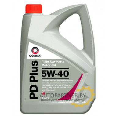Моторное масло COMMA PD PLUS 5w40 / DPD4L (4л)
