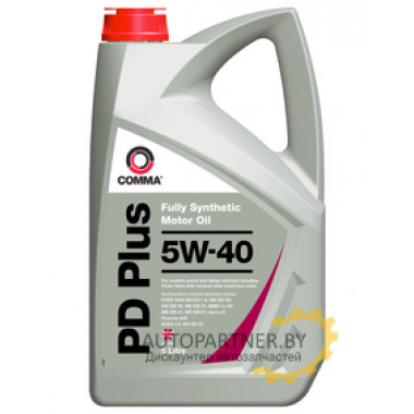 Моторное масло COMMA PD PLUS 5w40 / DPD5L (5л)