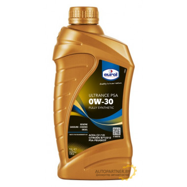 Моторное масло EUROL ULTRANCE PSA 0W30 / E100018 - 1L (1л)