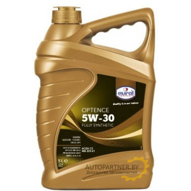 Моторное масло EUROL OPTENCE 5W30 / E100073 - 5L (5л)