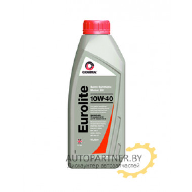 Моторное масло COMMA EUROLITE 10w40 / EUL1L (1л)