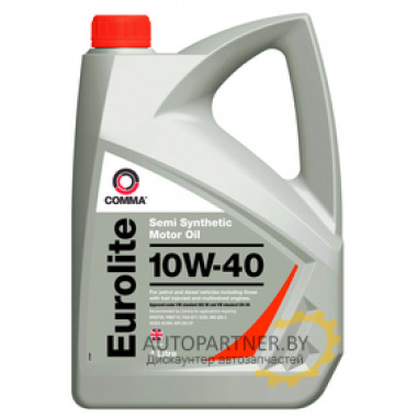 Моторное масло COMMA EUROLITE 10w40 / EUL4L (4л)