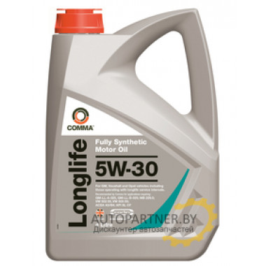 Моторное масло COMMA LONGLIFE 5w30 / GML4L (4л)