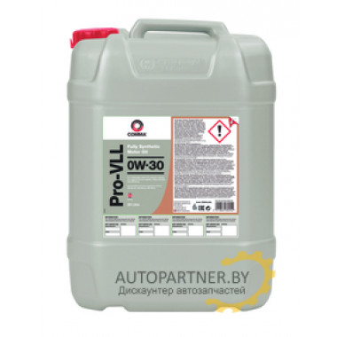 Моторное масло COMMA PRO-VLL 0w30 / PROVLL20L (20л)