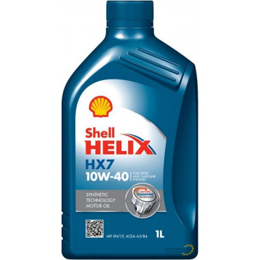 SHELL 10W40 HELIX HX7/1