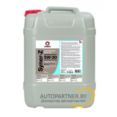 Моторное масло COMMA SYNER-Z 5w30 / SYZ20L (20л)
