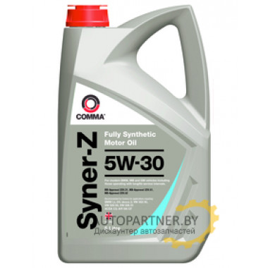 Моторное масло COMMA SYNER-Z 5w30 / SYZ5L (5л)
