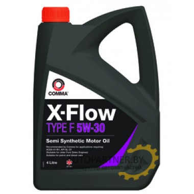 Моторное масло COMMA X-FLOW TYPE F 5w30 / XFF4L (4л)