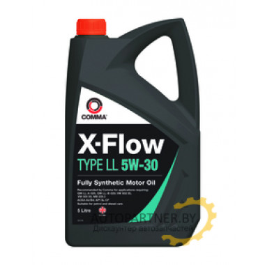 Моторное масло COMMA X-FLOW TYPE LL 5w30 / XFLL5L (5л)