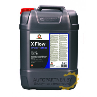 Моторное масло COMMA X-FLOW TYPE MF 15w40 / XFMF20L (20л)