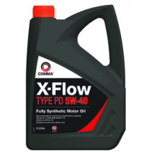 Моторное масло COMMA X-FLOW TYPE PD 5w40 / XFPD4L (4л)