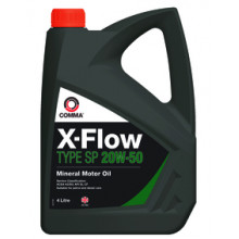 Моторное масло COMMA X-FLOW TYPE SP 20w50 / XFSP4L (4л)